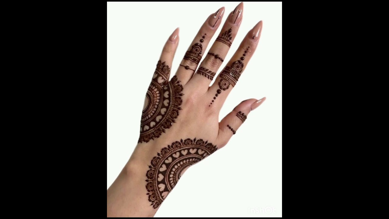 Simple Bridal Mehndi Design/Eid Special Mehndi Design 2026/Mehndi Design 2026