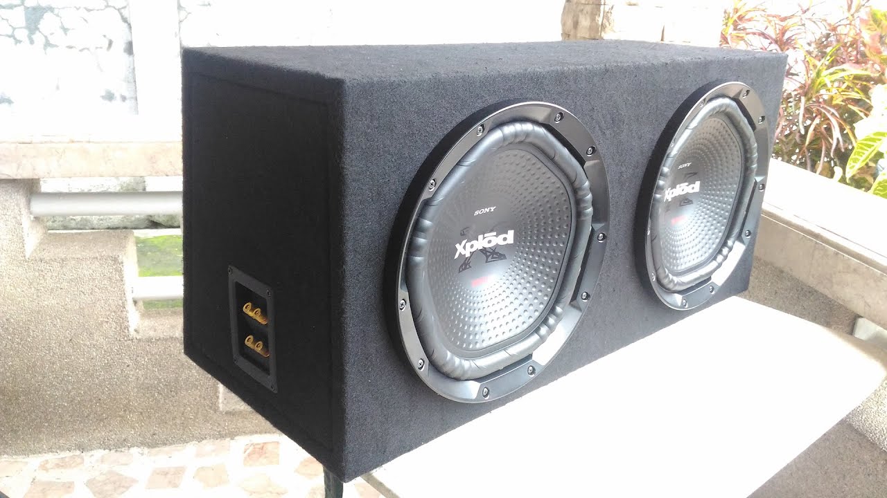Making a Dual Sealed Subwoofer - 12" Sony Xplod