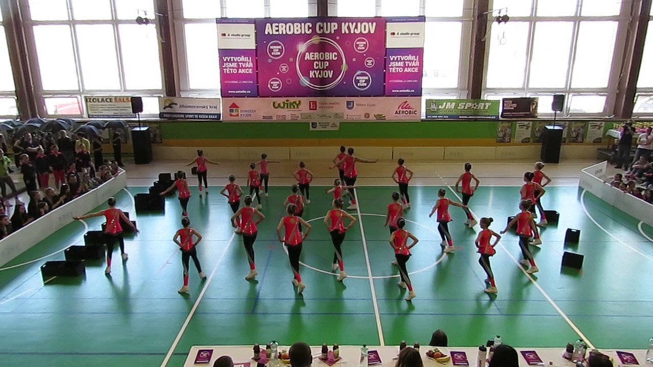 Aerobic Coufalovi Olomouc - Křížovky - Aerobic Cup Kyjov 2017