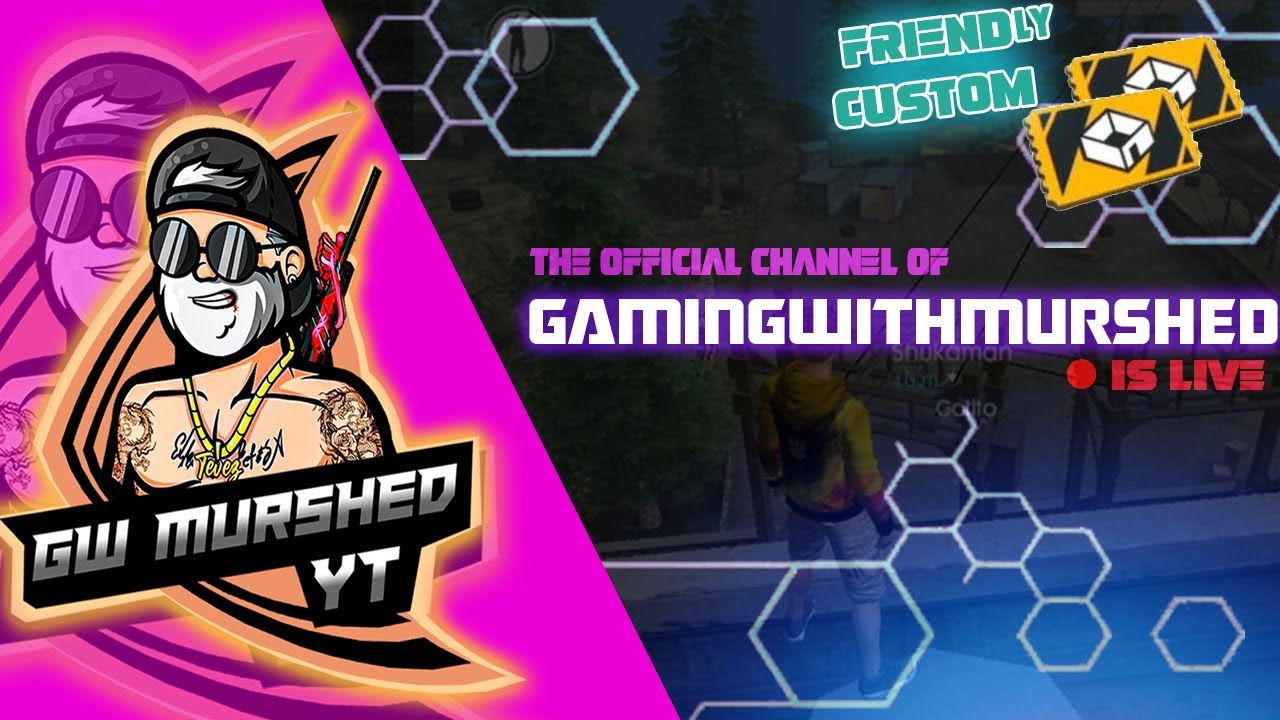 Join Friendly Custom room || তোমাদের যার যে সমস্যা আছে বলতে পারো || GamingwithMurshed Yt