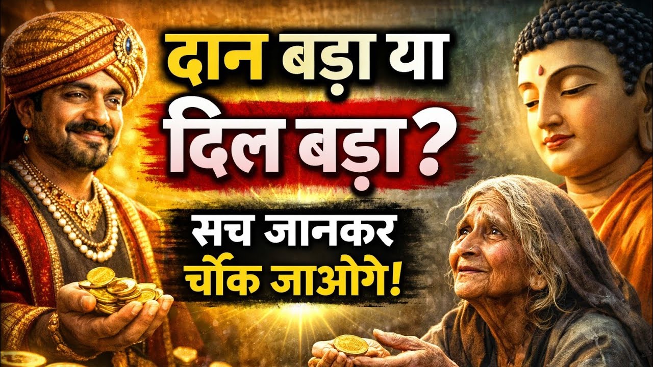 जब गरीब ने सब कुछ दे दिया#gautambudhastory 