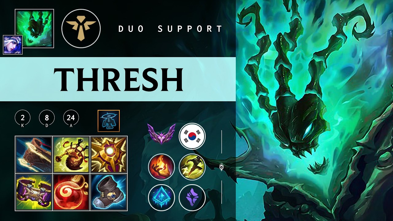 Thresh Support vs Hwei - KR Master Patch 26.05
