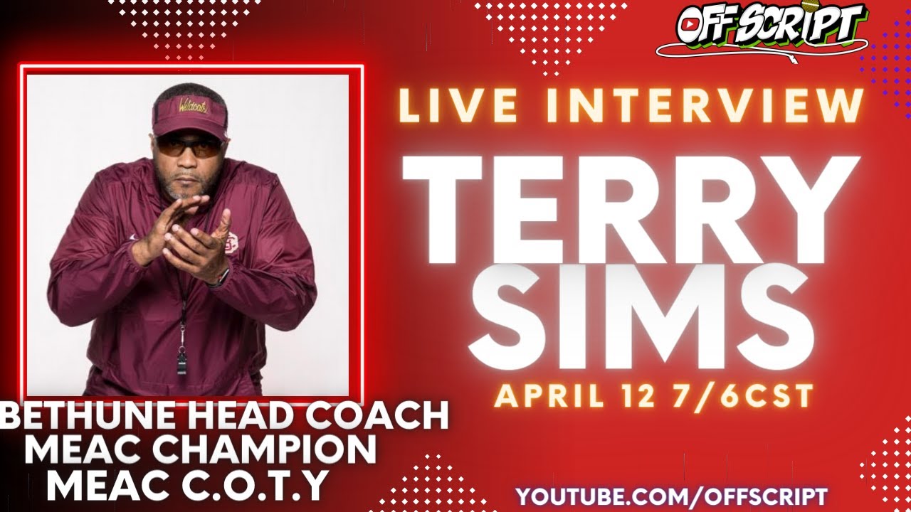 Bethune-Cookman HC TERRY SIMS | Live Interview