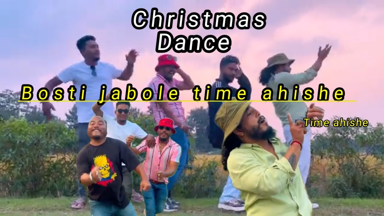 Bosti jabole time ahishe nagamesse video dance christmas @ Garo tv channel 