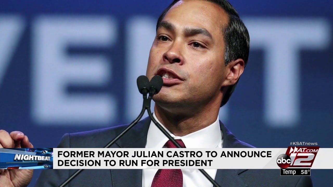 Julian Castro to announce 2020 presidential campaign decision