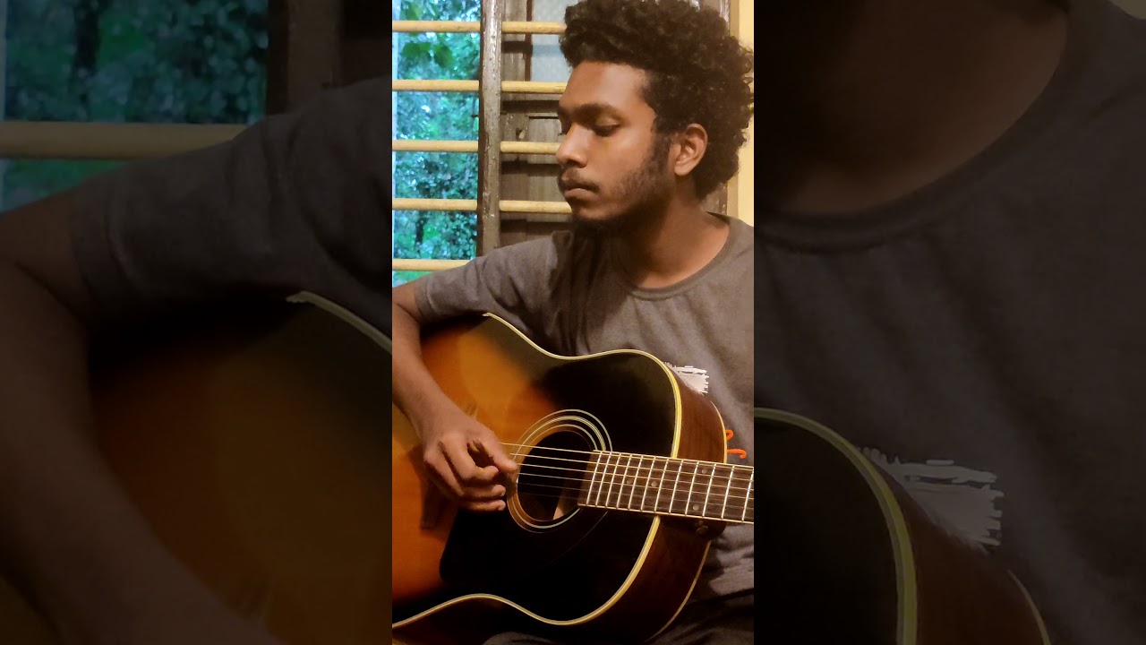 Adiye azhage #justinprabhakaran #guitarcover #guitar