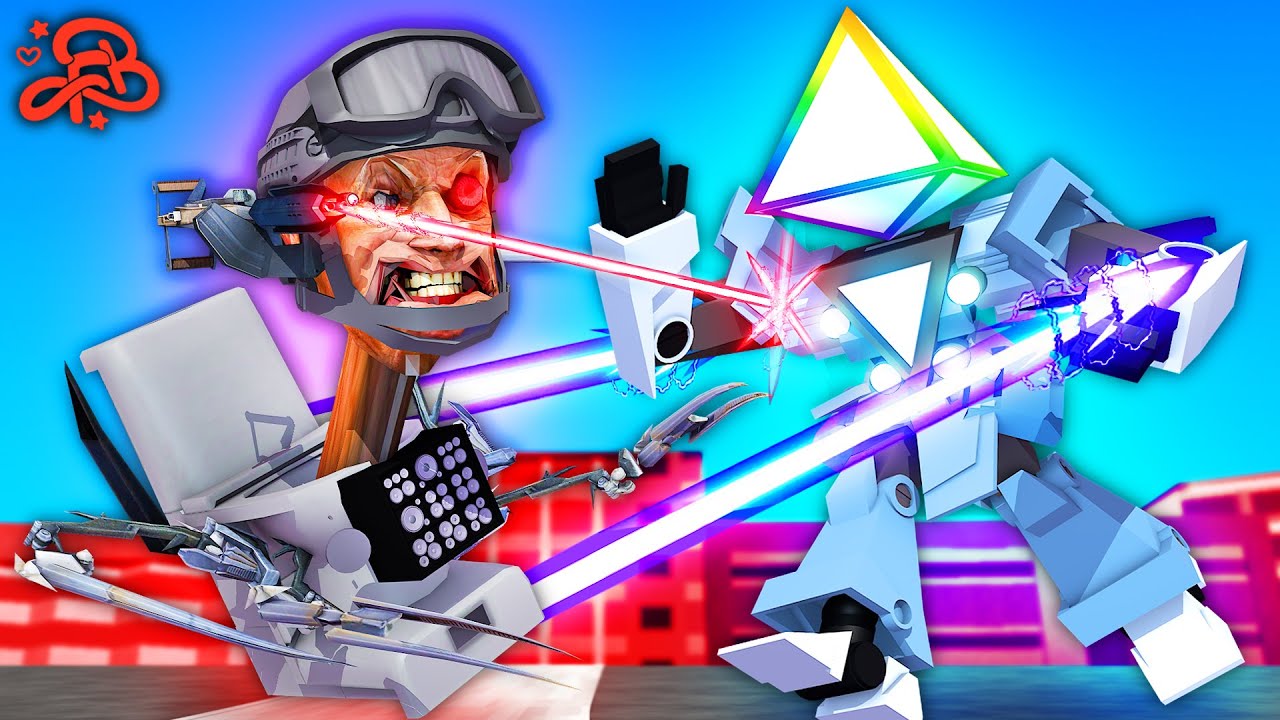 Virei o TITAN de 2.000 ROBUX na BATALHA de SKIBIDI TOILETS *agora ninguém pode me vencer!
