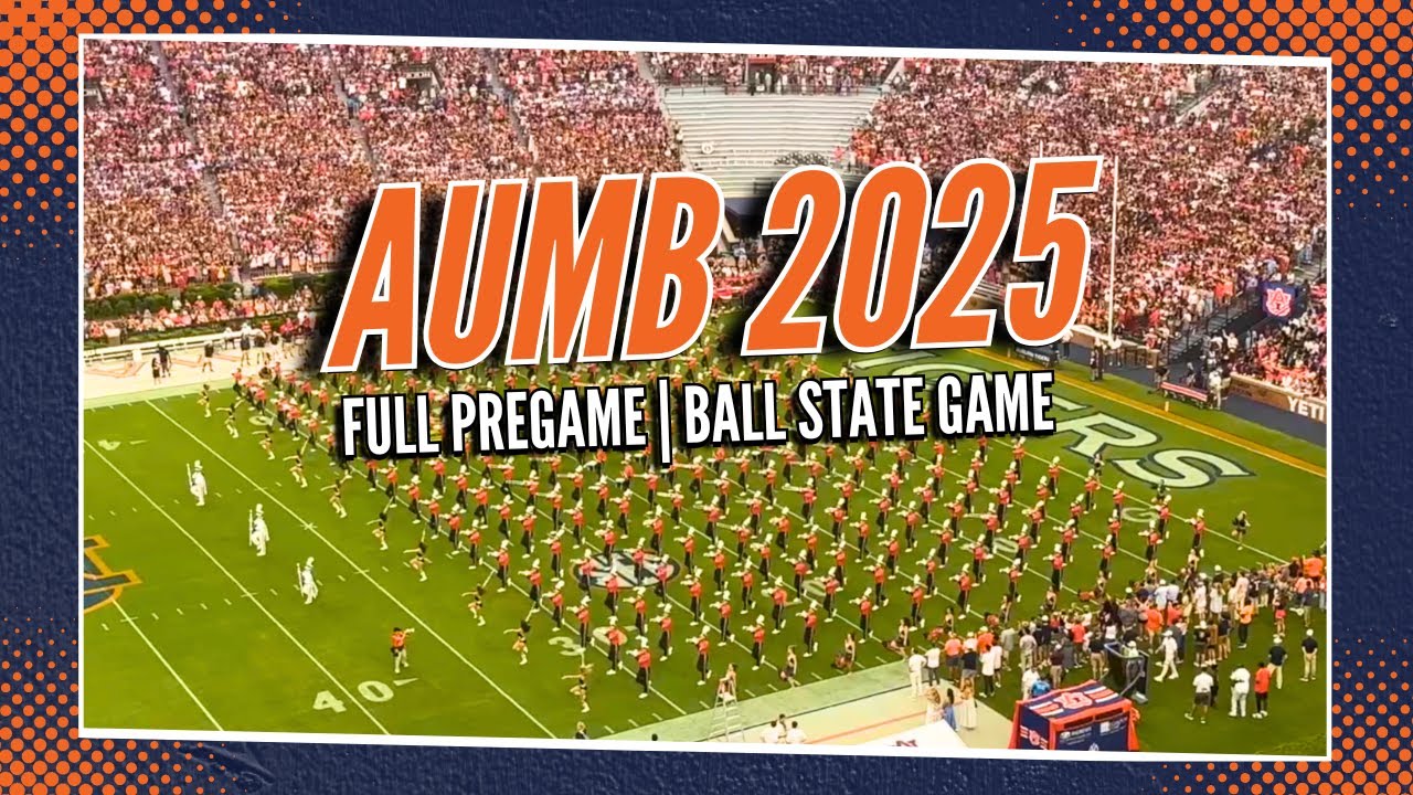 Full Pregame Show | Auburn Football vs. Ball State 2025 | 4K Replay