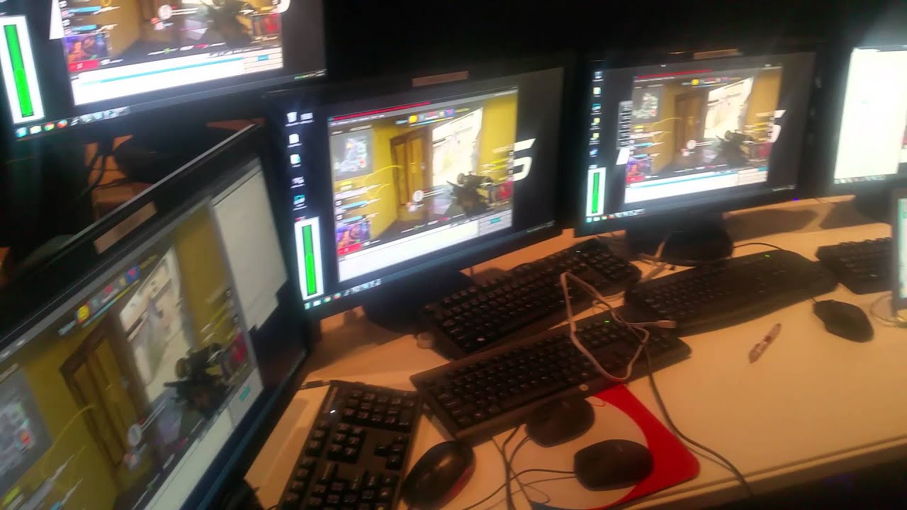 MLG CS:GO Major - Behind the scenes - Production room