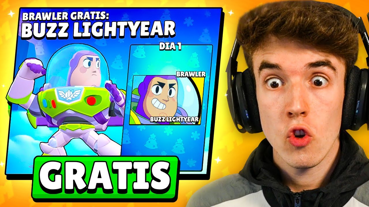 RECLAMO GRATIS a *BUZZ LIGHTYEAR* Y JUEGO SUS 3 MODOS en BRAWL STARS