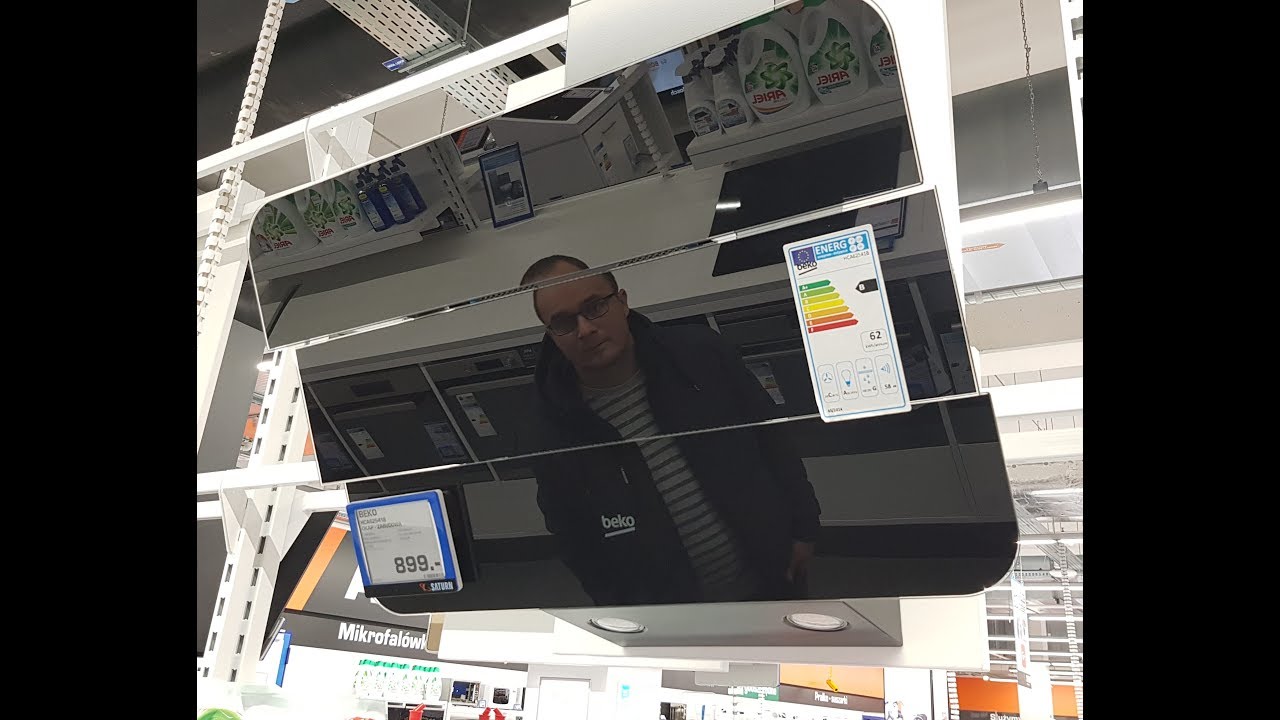 Elegancki okap kuchenny Beko HCA62541B - Unboxing oraz krótki test