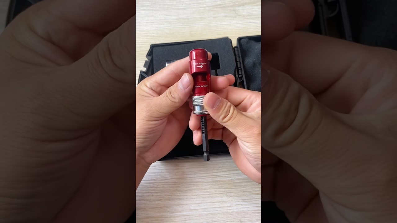 Effortless Wire Stripping: Unleash the Power of Electrician Wire Stripper with Hand Electric Drill