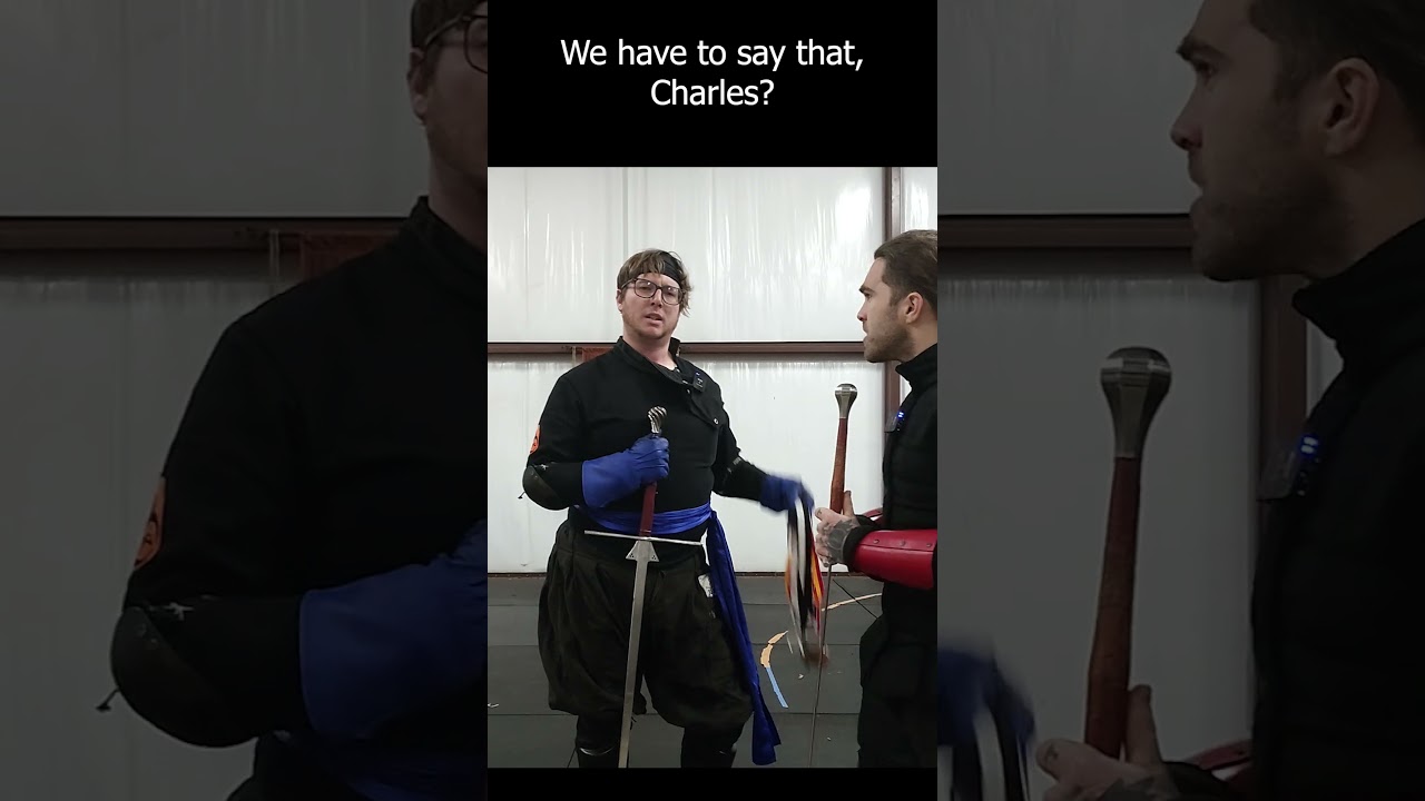 Fiore DOSN'T Work for Tournaments?! Spicy Takes with Charles! #sword #HEMA #shorts