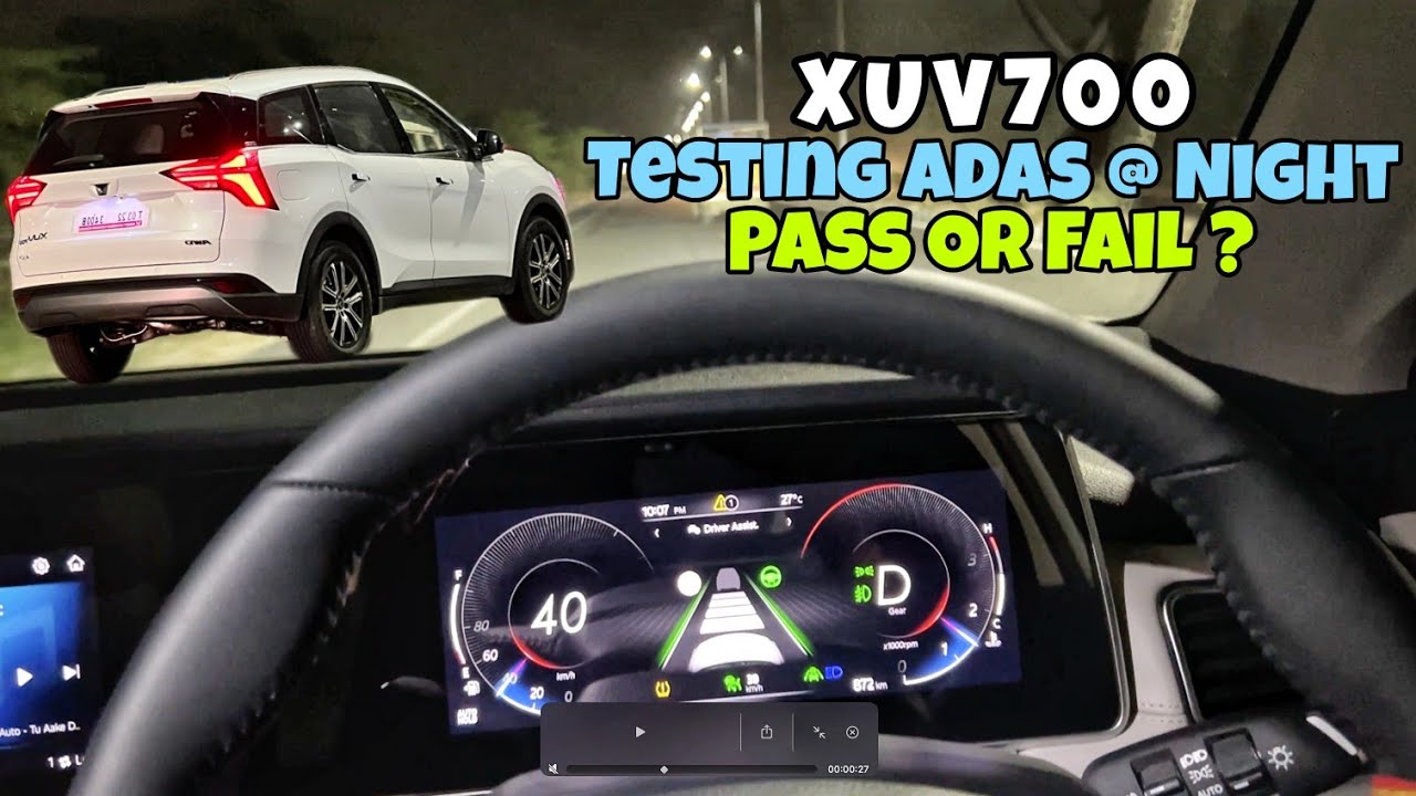 Testing XUV700 ADAS @ Night | Explore The Unseen2.0