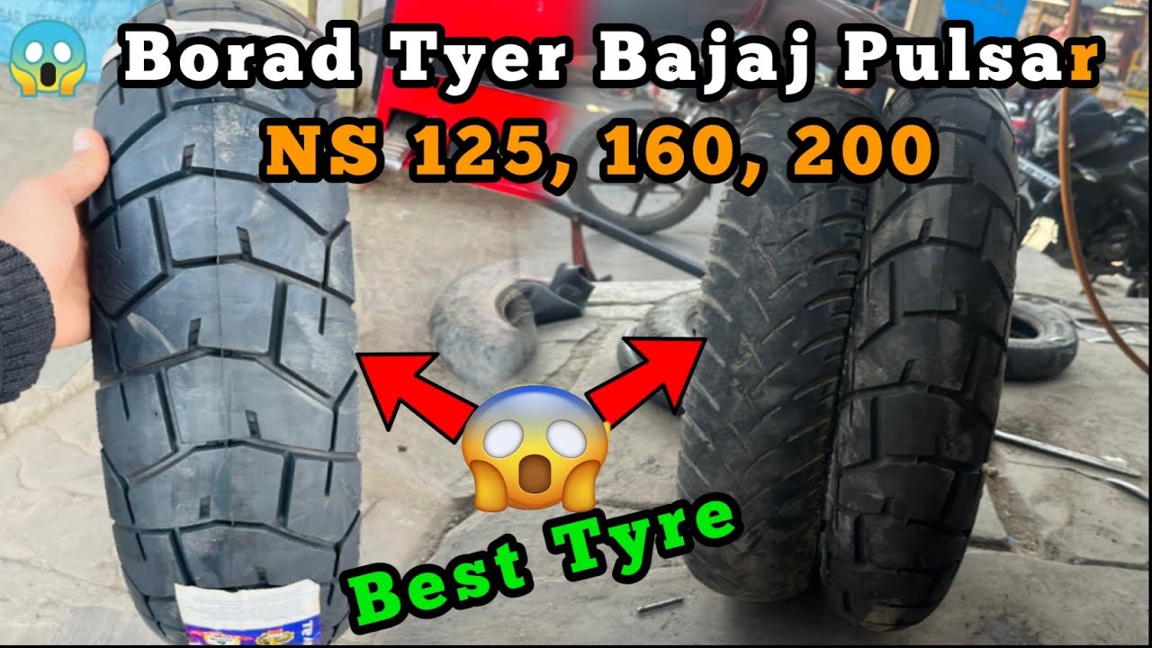 Bajaj Pulsar NS 160 & 200 Modified Big Tyre 🔥/ Tyre Size 130/70/17 | Best tyre 😲
