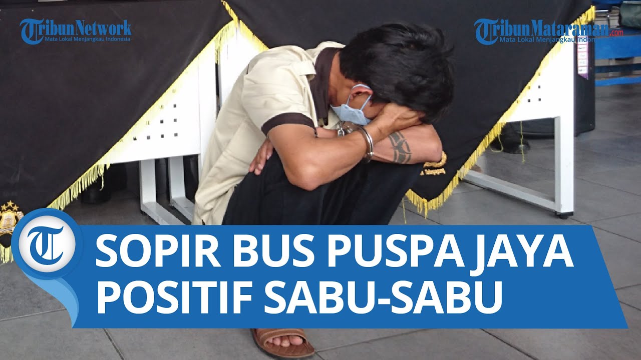 Sopir Bus Puspa Jaya Trayek Blitar-Lampung Positif Sabu-sabu Saat Tes Urine di Terminal Tulungagung