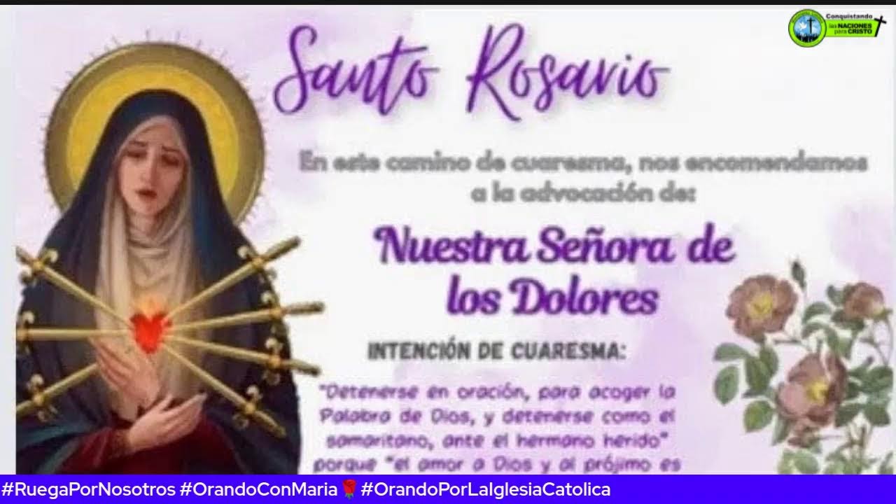 Santo Rosario de Cuaresma 💜 🙏