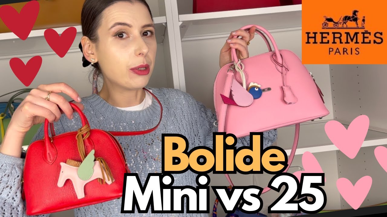 Самая недооценённая сумка? 🍊 Hermes Mini Bolide против Bolide 25 🍊 Bolide 1923🍊 Что в моей сумке?...