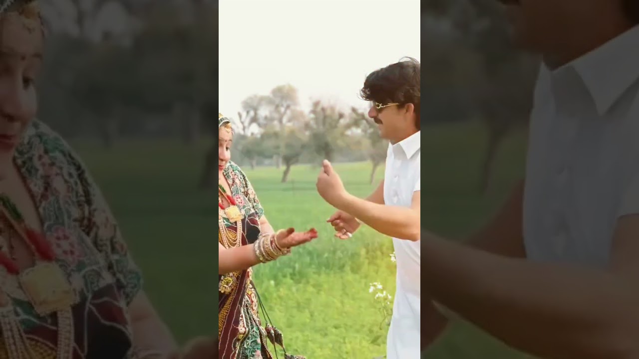 शर्माती शर्माती गोरी रील बनाई 🤔😱#rajasthani#shekhawati#mehandirachni#fagansong#shorts