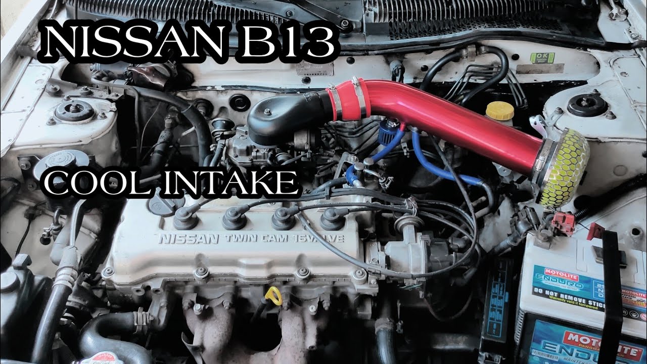 CAR AIR INTAKE FOR NISSAN SENTRA B13 CARB TYPE | DIY INSTALLATION |HKS