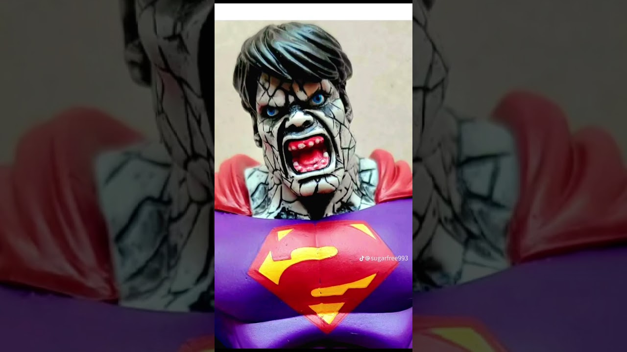DC Direct Superman Series Superheroes Bizarro Superman Action Figure 6