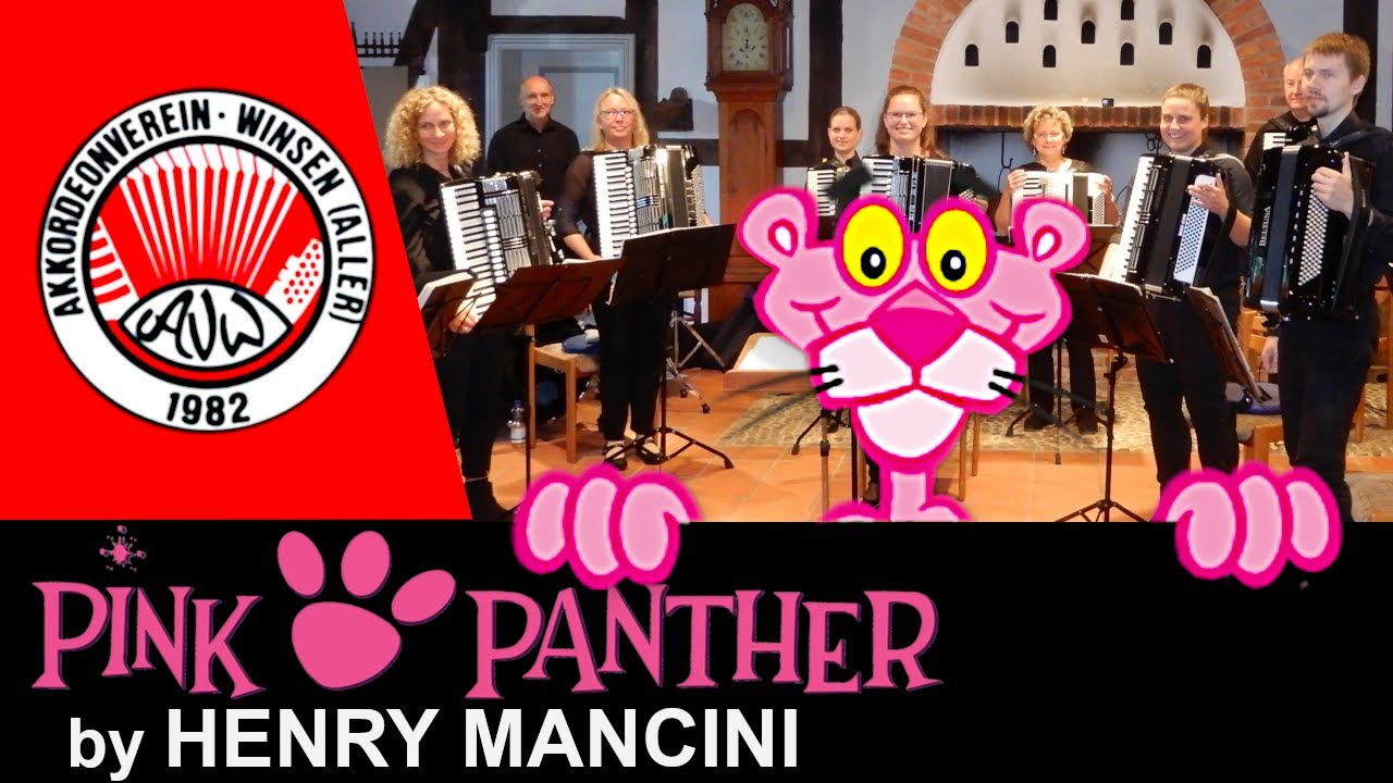 The Pink Panther | Розовая пантера (Henry Mancini) - 1-й оркестр Аккордеонный клуб Winsen (Aller)