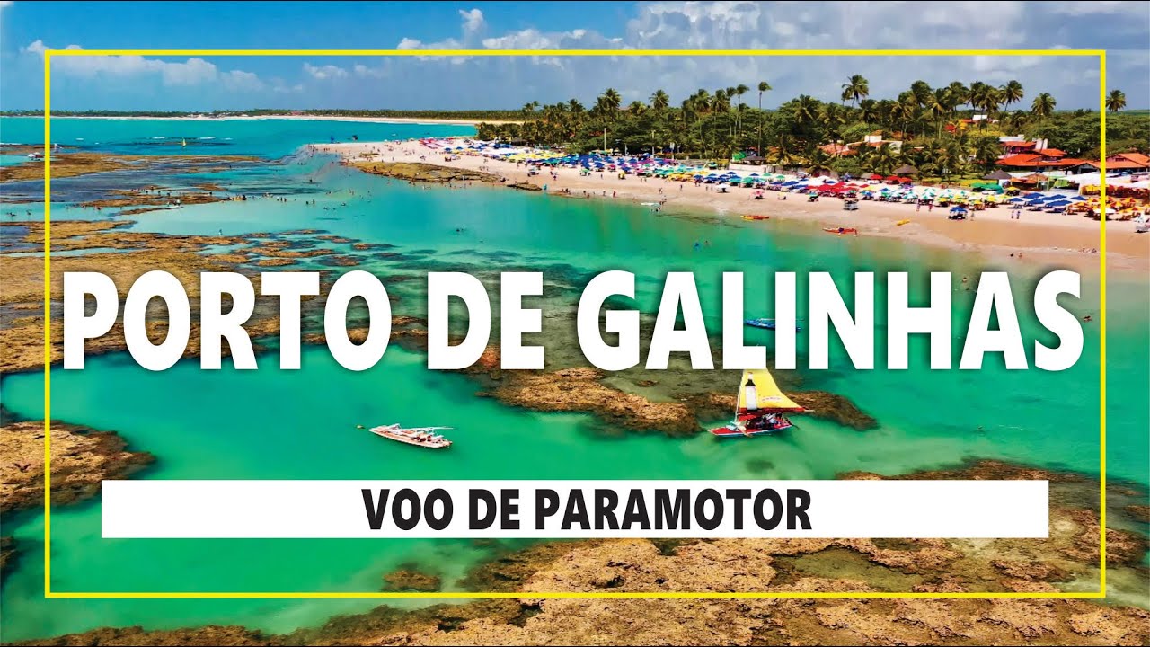 Voo de paramotor em Porto de Galinhas | IPOJUCA - PE