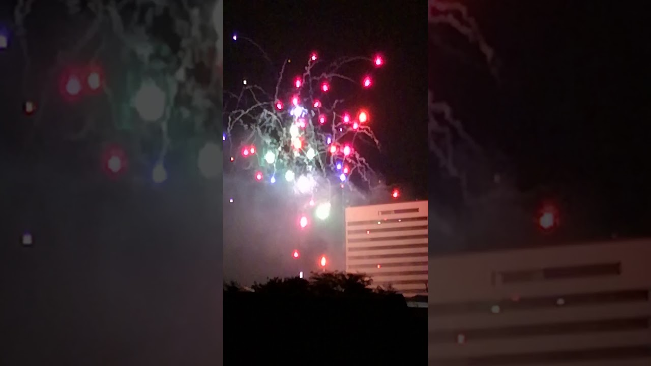 Vuurwerk Einde Branders feesten Schiedam