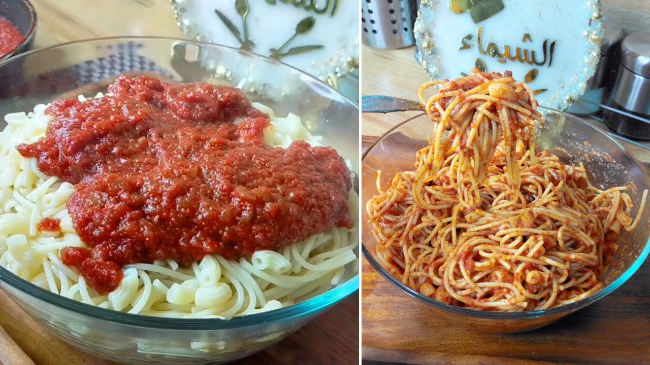 ترند جديد مكرونة انسجام وابو سليمان بسر الخلطة وليه بيقفوا عليها طوابير