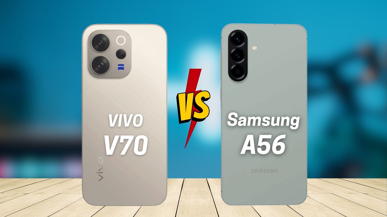 Vivo V70 vs Samsung A56