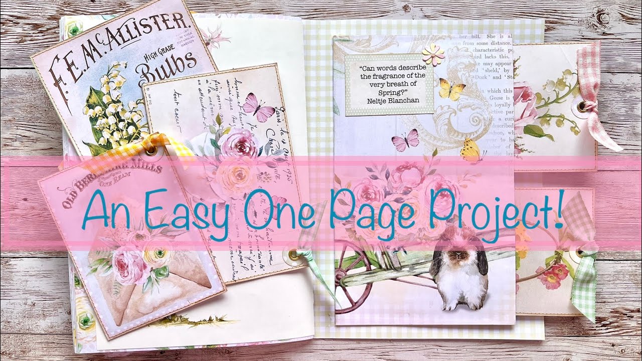 An Easy One Page Journal Project!