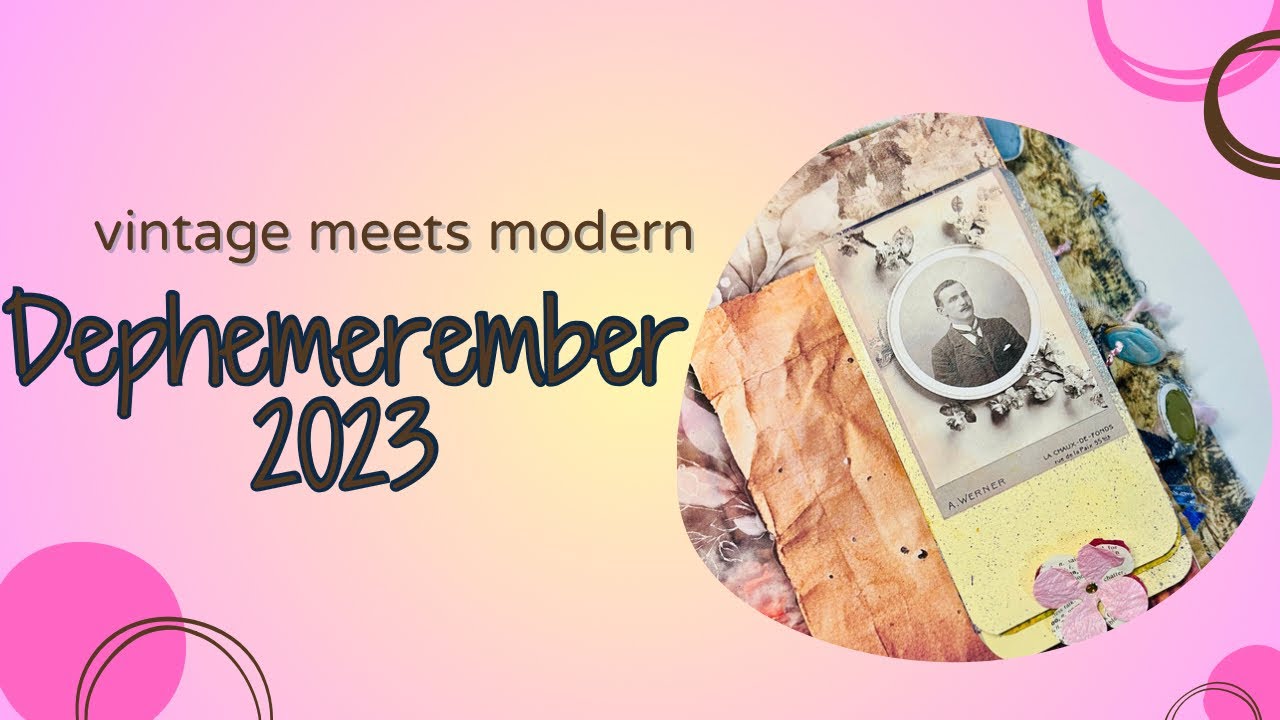 #dephemerember2023  Vintage meets modern - cabinet card iphone slide show #dephemerember