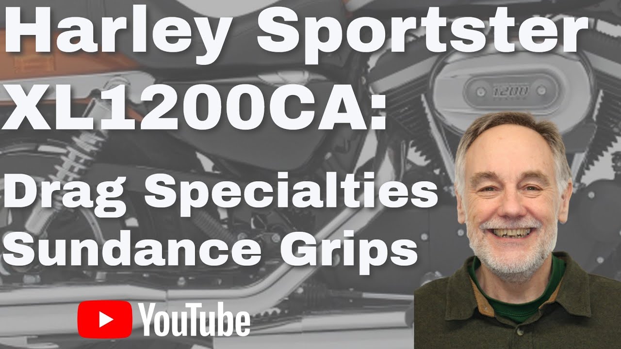 Harley-Davidson Sportster XL1200CA: Drag Specialties Sundance Grips