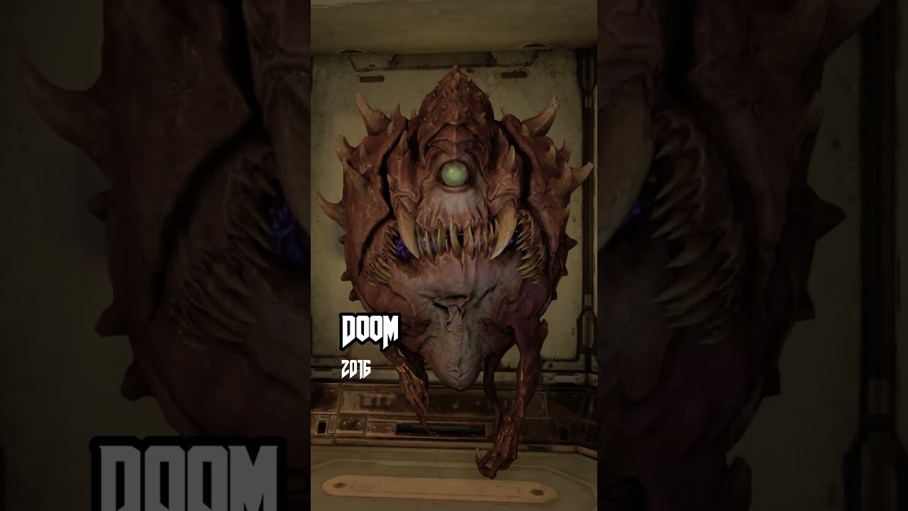 Cacodemon Evolution Doom 1 to Doom TDA (1993-2025) #doom