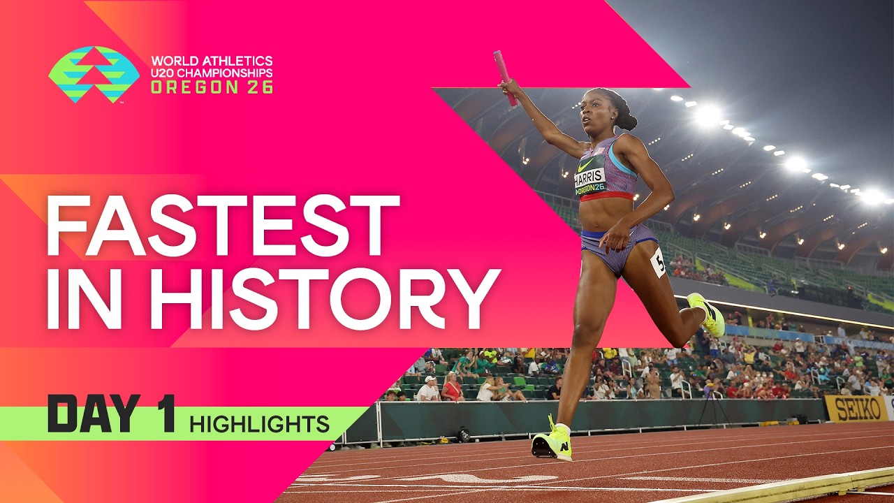Day 1 - Extended Highlights | World U20 Championships Oregon 2026