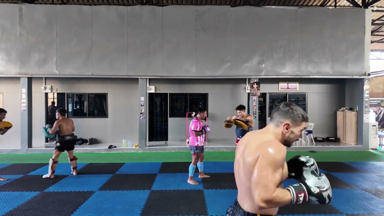 1st day at manasak. 14 april 2025. round 2 of 3. manasak gym. kru james.