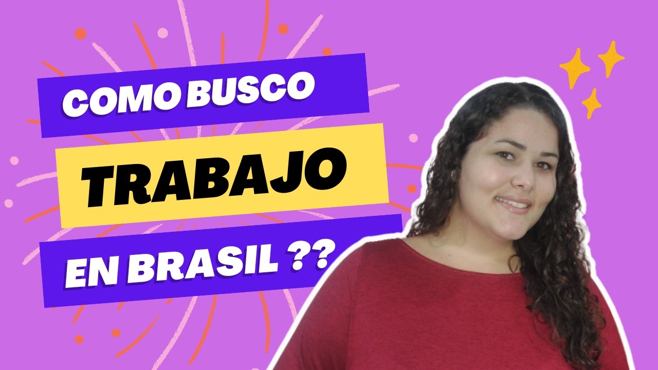 C&Oacute;MO BUSCO TRABAJO EN JOINVILLE, BRASIL 🇧🇷🇧🇷 ???!!! . C&oacute;mo y d&oacute;nde ????!!!!