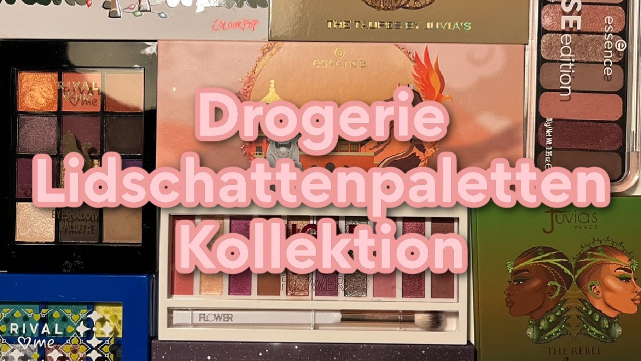 DROGERIE LIDSCHATTENPALETTEN SAMMLUNG 2023