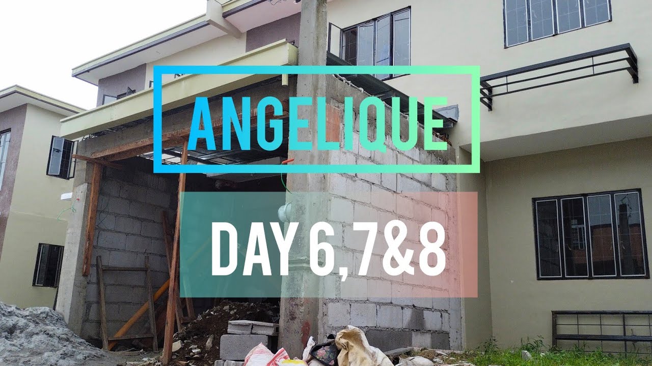 DAY 6.7.8 BRIA HOMES LUMINA ANGELIQUE MODEL RENOVATIONS EXTENSIONS CONSTRUCTION