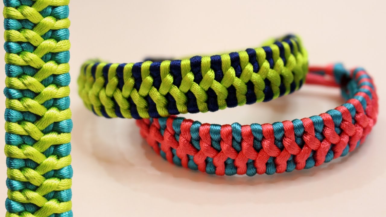 #80 Tutorial de pulsera tipo 