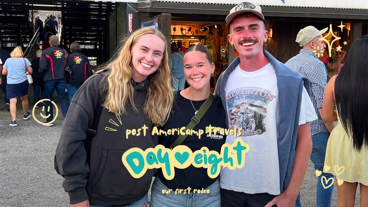 OUR FIRST RODEO IN CODY, WY 🐂🐴🤠 - usa roadtrip day 8