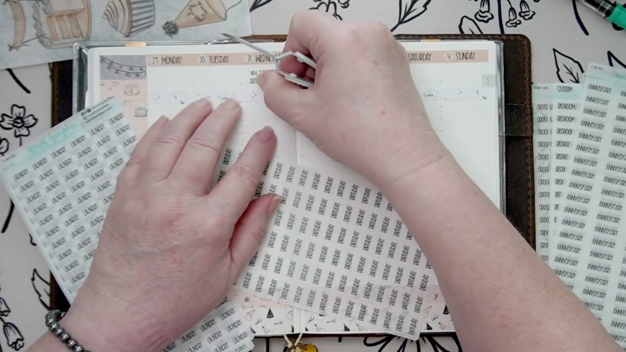 Функциональное планирование в моем ежедневнике Sterling Ink Core Planner B6 с набором наклеек Man...