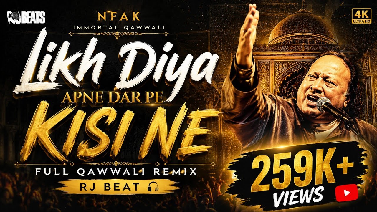 Likh Diya Apne Dar Pe Kisi Ne Full Qawali Remix RJ Beat 🎧