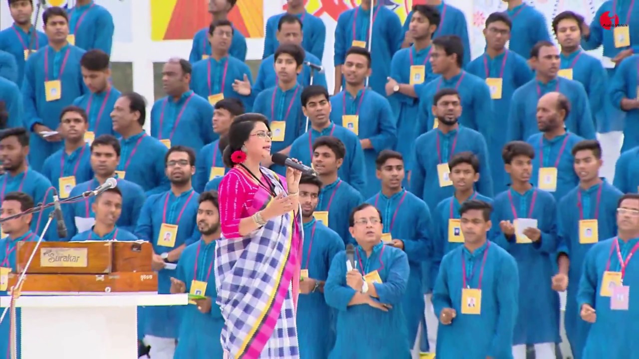 Aji nutono rotone || হাজার কণ্ঠে বর্ষবরণ ১৪২৫ || Channel i || Shuer Dhara