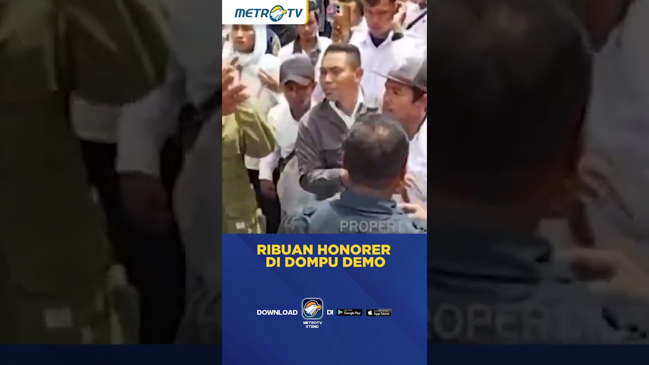 Ribuan Honorer di Dompu Demo, Aksi Ricuh Meletus! Apa yang Sebenarnya Terjadi? 