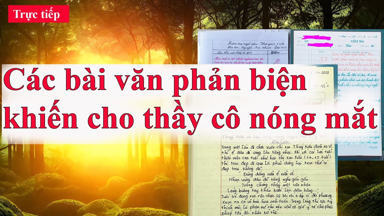 Viết văn cực độc lạ phản biện hay nhưng lại bị cô giáo nện cho 3 điểm #205