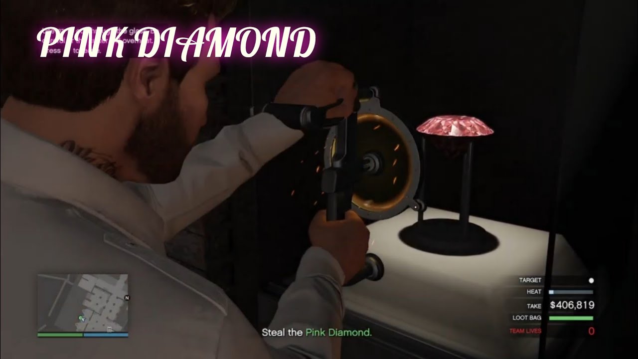 Pink Diamond Elite Challenge Solo Run | The Cayo Perico Heist GTA V ONLINE