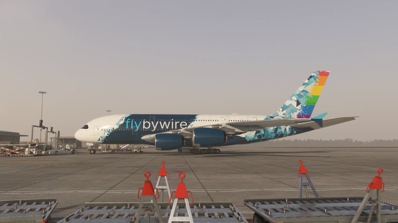 Livestream first look at the FlyByWire Airbus A380 in Microsoft Flight Simulator 2020