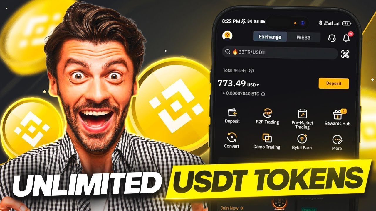 Earn USDT Free Tokens 2026 - How to Get Tokens Free USDT iOS/Android
