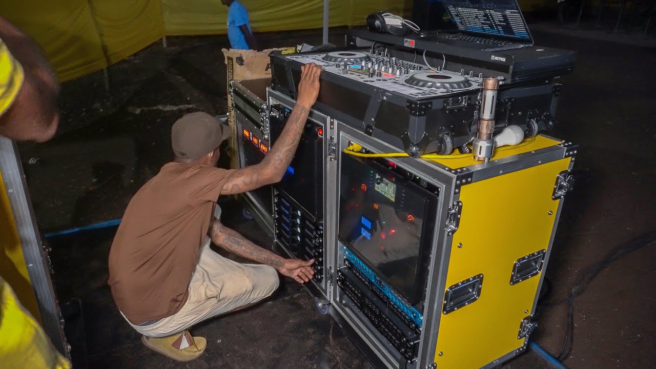 Parties Are Just Starting Back After The Hurricane In Jamaica | Mega Tone Sound System
